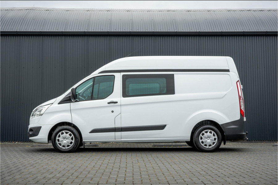 Ford Transit Custom **2.0 TDCI L2H2 | Euro 6 | A/C | Cruise | PDC | DC | 5-Persoons**