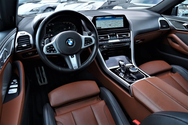 BMW 8 Serie Gran Coupé 840i High Executive Davitgrau|360cam|Pano|Softclose|Harman