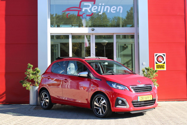 Peugeot 108 1.0 e-VTi 72PK ALLURE TOP! | APPLE CARPLAY/ANDROID AUTO  | LICHTMETALEN VELGEN | AIRCO | CABRIO ! | EXTRA GETINTE RUITEN ACHTER | SPEED LIMITER |