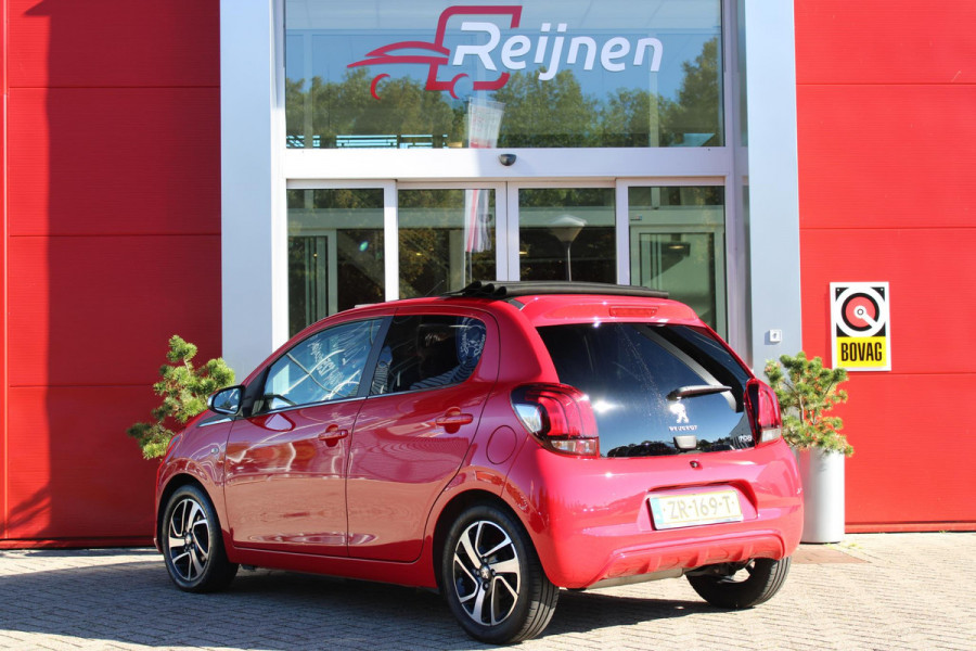 Peugeot 108 1.0 e-VTi 72PK ALLURE TOP! | APPLE CARPLAY/ANDROID AUTO  | LICHTMETALEN VELGEN | AIRCO | CABRIO ! | EXTRA GETINTE RUITEN ACHTER | SPEED LIMITER |