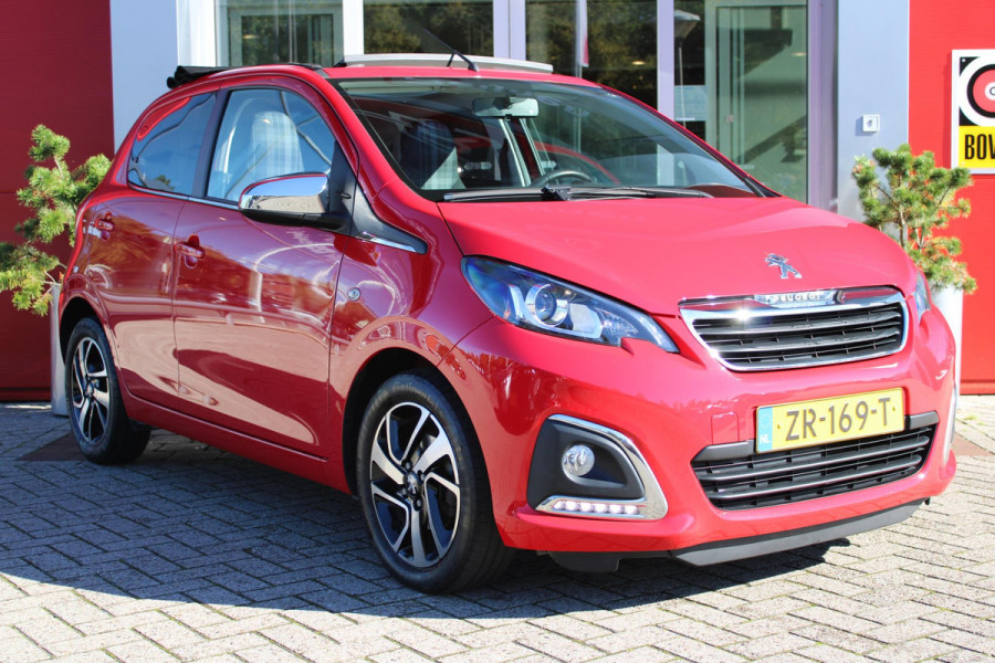 Peugeot 108 1.0 e-VTi 72PK ALLURE TOP! | APPLE CARPLAY/ANDROID AUTO  | LICHTMETALEN VELGEN | AIRCO | CABRIO ! | EXTRA GETINTE RUITEN ACHTER | SPEED LIMITER |