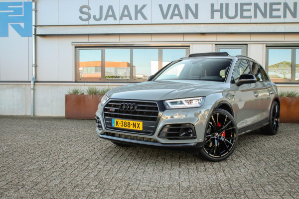 Audi SQ5 3.0TFSI Q5 Quattro S-Line 354pk Automaat! Dealer|Luchtvering|Kuipstoelen elektrisch|Panoramadak|Virtual Cockpit|Black|22