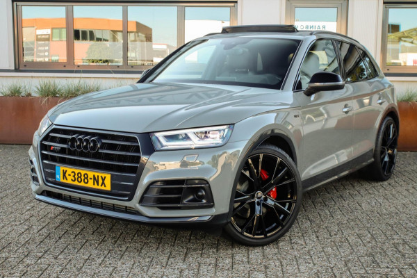 Audi SQ5 3.0TFSI Q5 Quattro S-Line 354pk Automaat! Dealer|Luchtvering|Kuipstoelen elektrisch|Panoramadak|Virtual Cockpit|Black|22