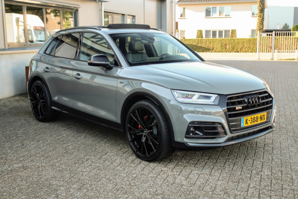 Audi SQ5 3.0TFSI Q5 Quattro S-Line 354pk Automaat! Dealer|Luchtvering|Kuipstoelen elektrisch|Panoramadak|Virtual Cockpit|Black|22