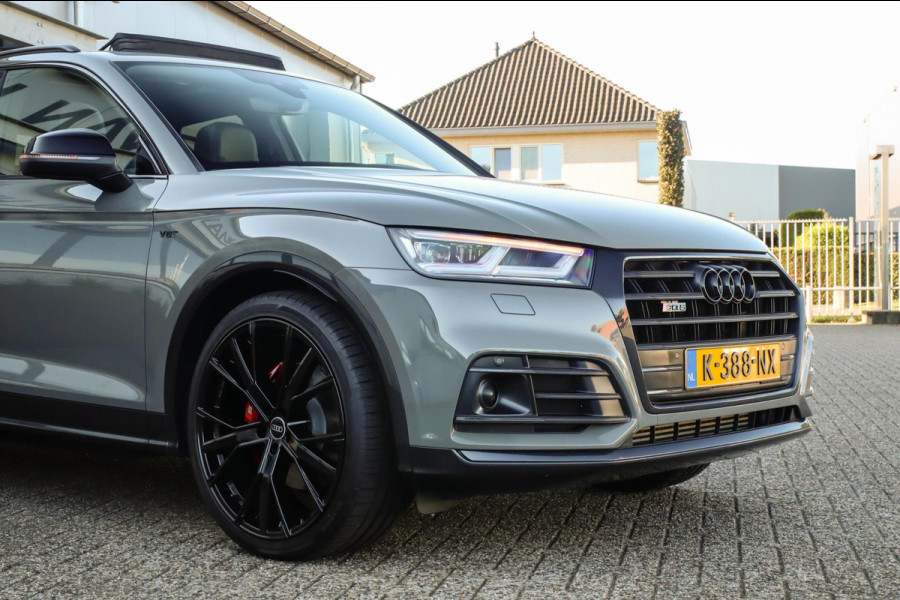 Audi SQ5 3.0TFSI Q5 Quattro S-Line 354pk Automaat! Dealer|Luchtvering|Kuipstoelen elektrisch|Panoramadak|Virtual Cockpit|Black|22