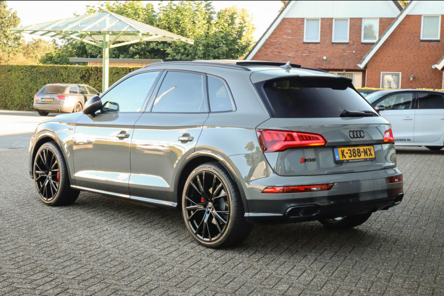 Audi SQ5 3.0TFSI Q5 Quattro S-Line 354pk Automaat! Dealer|Luchtvering|Kuipstoelen elektrisch|Panoramadak|Virtual Cockpit|Black|22