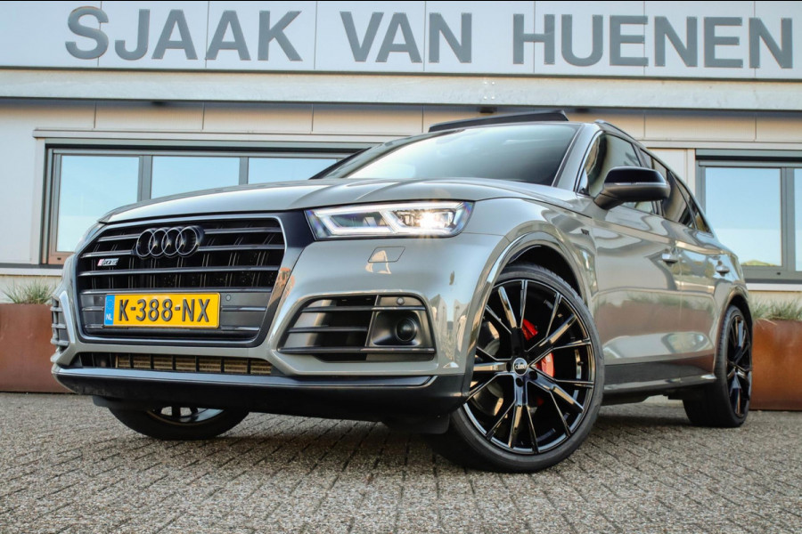 Audi SQ5 3.0TFSI Q5 Quattro S-Line 354pk Automaat! Dealer|Luchtvering|Kuipstoelen elektrisch|Panoramadak|Virtual Cockpit|Black|22