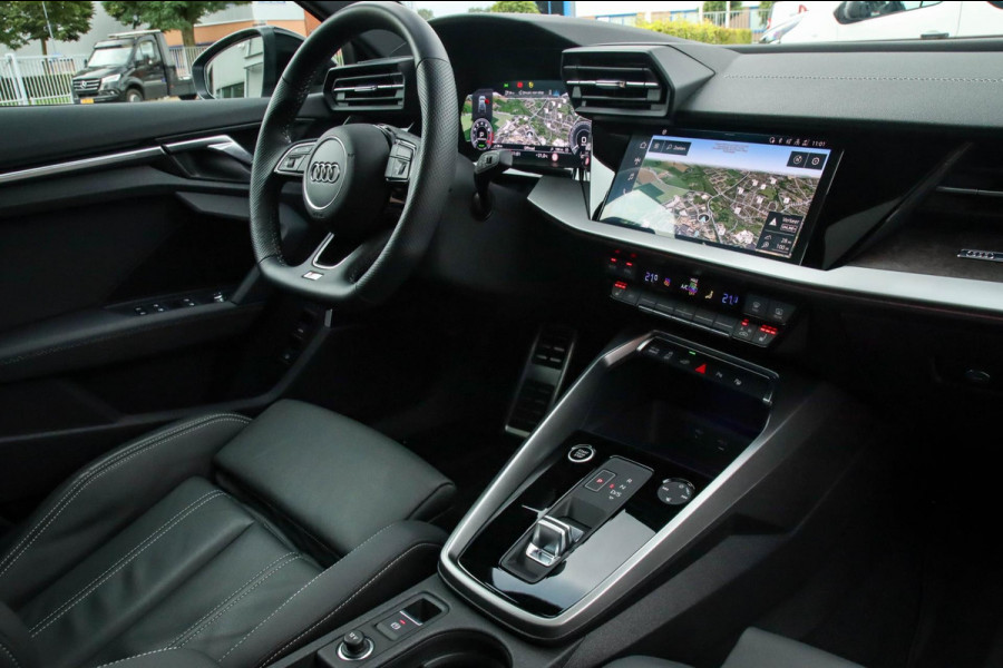 Audi A3 45 TFSIe 45TFSI e PHEV S Edition S-line 245pk S-Tronic Elektrische Kuipstoelen|Virtual Cockpit|Panoramadak|LED Matrix|B&O