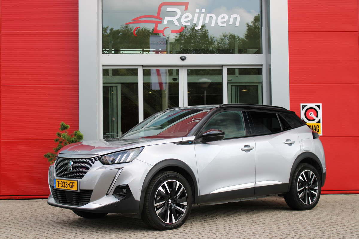 Peugeot e-2008 EV GT PACK 136PK AUTOMAAT 50 kWh | €22.895,- NA SUBSIDIEAFTREK | STOEL VERWARMING | ALCANTARA BEKLEDING | NAVIGATIE 10" TOUCHSCREEN | ACHTERUITRIJ CAMERA | FULL LED KOPLAMPEN | ADAPTIEVE CRUISE | KEYLESS ENTRY/START | APPLE CARPLAY/KEYLESS ENTRY | |