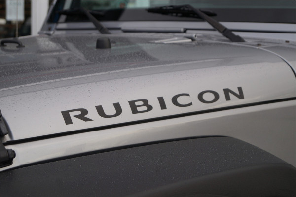 Jeep Wrangler 2.8 CRD Rubicon Grijs Kenteken! | Trekhaak Afneembaar | Navigatie | Airco | Stoelverwarming