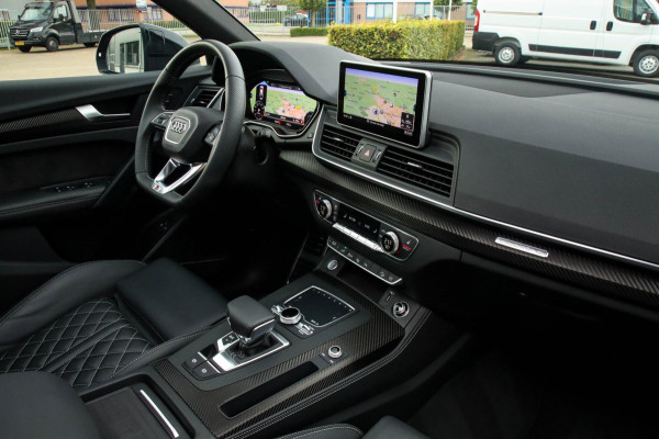 Audi Q5 55 TFSI e Quattro Competition Pro Line S S-Line 367pk Automaat Luchtvering|Panoramadak|Virtual Cockpit|S kuipstoelen|Black