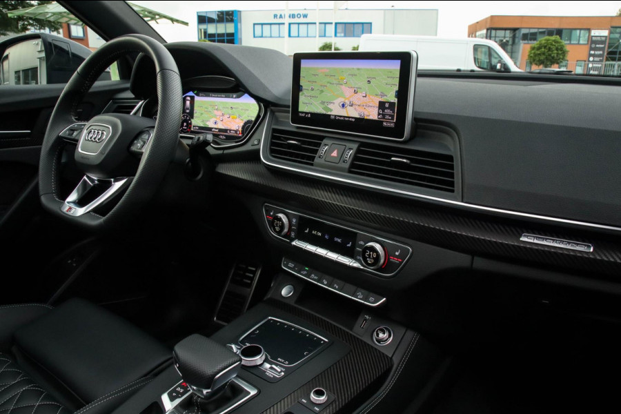 Audi Q5 55 TFSI e Quattro Competition Pro Line S S-Line 367pk Automaat Luchtvering|Panoramadak|Virtual Cockpit|S kuipstoelen|Black