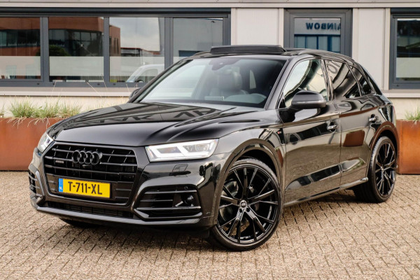 Audi Q5 55 TFSI e Quattro Competition Pro Line S S-Line 367pk Automaat Luchtvering|Panoramadak|Virtual Cockpit|S kuipstoelen|Black