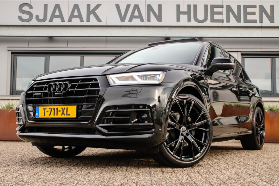 Audi Q5 55 TFSI e Quattro Competition Pro Line S S-Line 367pk Automaat Luchtvering|Panoramadak|Virtual Cockpit|S kuipstoelen|Black