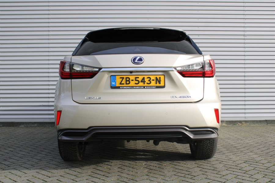 Lexus RX 450h 4WD Luxury Line | 20" LM | Navi | Camera | Leer | Schuif/kantel dak | Cruise | PDC | Zeer mooie auto |