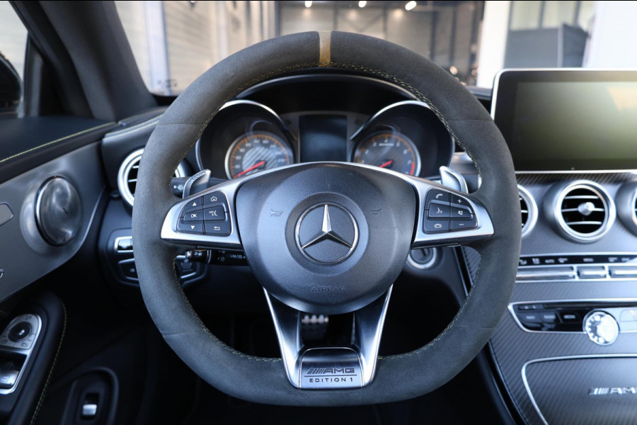 Mercedes-Benz C-Klasse Coupé 63 S AMG Edition 1 LED/PANO/LEER+S.VERWARMING+MEMORY/LMV/LINE/ACC/ECC/12 MND GARANTIE!