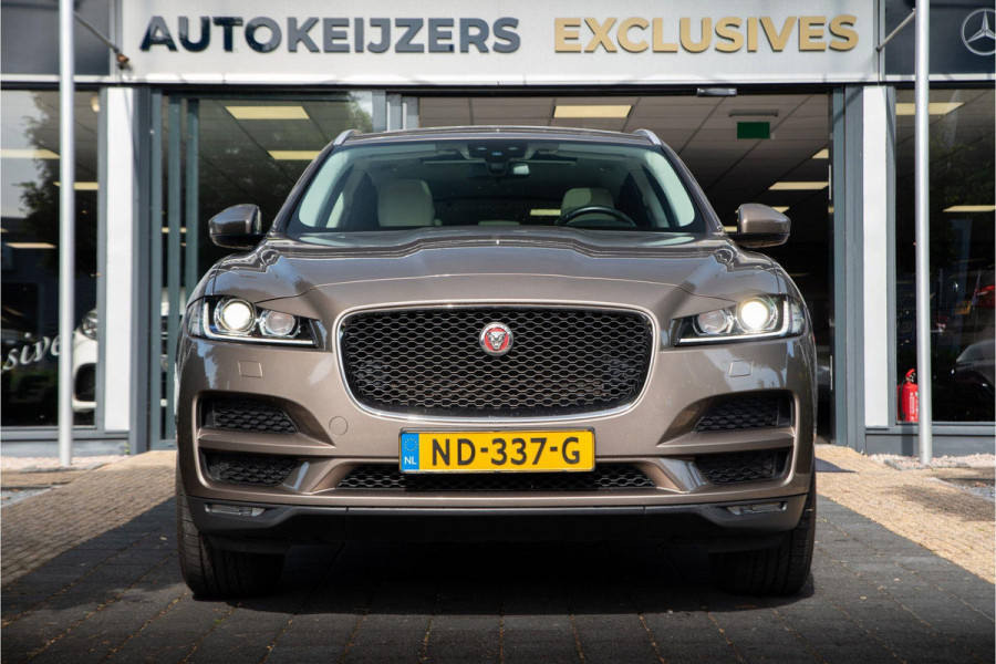 Jaguar F-Pace 2.0 Portfolio Pano AWD 20d Navi Leer Meridiam Keyless Stoelverwarming Automaat