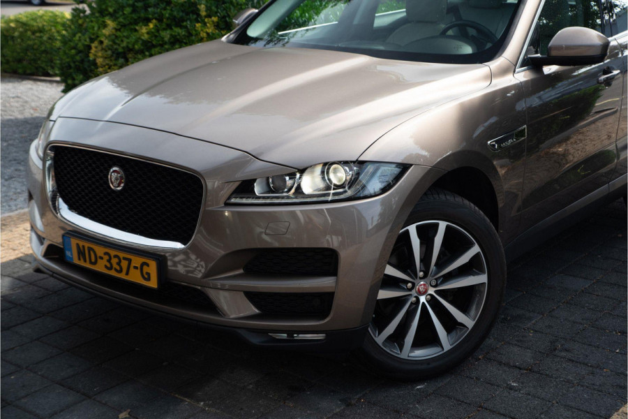 Jaguar F-Pace 2.0 Portfolio Pano AWD 20d Navi Leer Meridiam Keyless Stoelverwarming Automaat