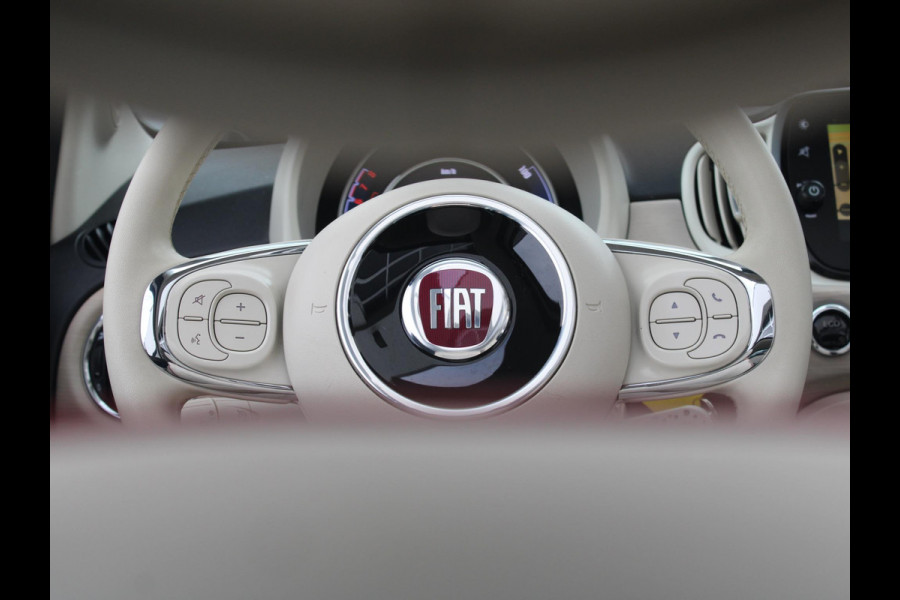 Fiat 500C TwinAir Turbo Dolcevita | Clima | Navi | Leder | 16" | Xenon | Armsteun