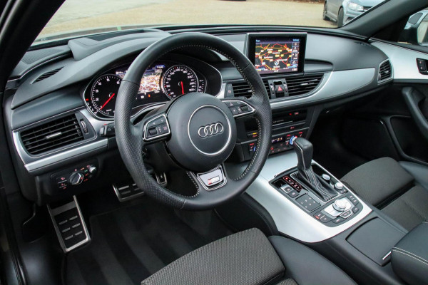 Audi A6 Avant 1.8 TFSI ultra Sport S-Line Automaat 190pk! 2e Eig|DLR|Panoramadak|Lederen sportstoelen|LED Matrix|ACC|HUD|Black|20