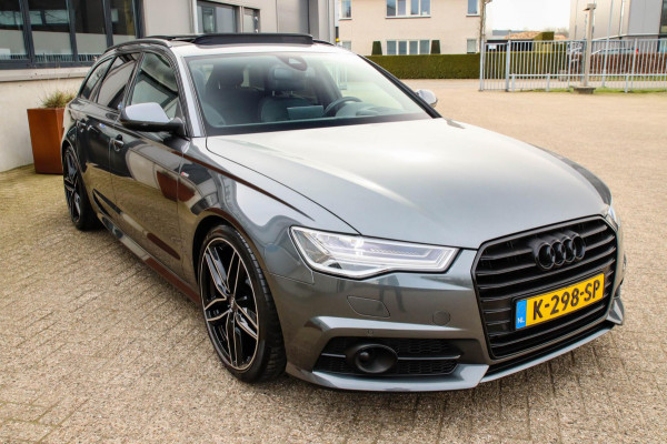 Audi A6 Avant 1.8 TFSI ultra Sport S-Line Automaat 190pk! 2e Eig|DLR|Panoramadak|Lederen sportstoelen|LED Matrix|ACC|HUD|Black|20