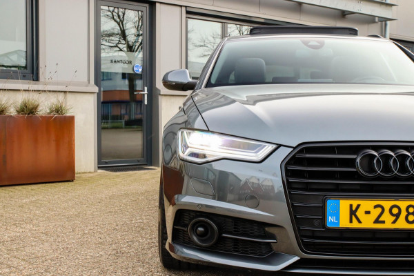 Audi A6 Avant 1.8 TFSI ultra Sport S-Line Automaat 190pk! 2e Eig|DLR|Panoramadak|Lederen sportstoelen|LED Matrix|ACC|HUD|Black|20