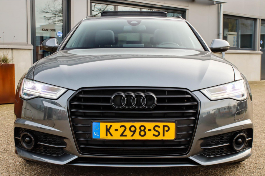 Audi A6 Avant 1.8 TFSI ultra Sport S-Line Automaat 190pk! 2e Eig|DLR|Panoramadak|Lederen sportstoelen|LED Matrix|ACC|HUD|Black|20