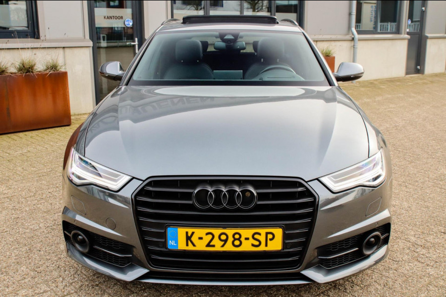 Audi A6 Avant 1.8 TFSI ultra Sport S-Line Automaat 190pk! 2e Eig|DLR|Panoramadak|Lederen sportstoelen|LED Matrix|ACC|HUD|Black|20