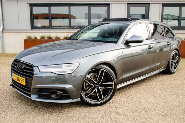 Audi A6 Avant 1.8 TFSI ultra Sport S-Line Automaat 190pk! 2e Eig|DLR|Panoramadak|Lederen sportstoelen|LED Matrix|ACC|HUD|Black|20