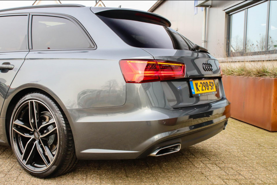 Audi A6 Avant 1.8 TFSI ultra Sport S-Line Automaat 190pk! 2e Eig|DLR|Panoramadak|Lederen sportstoelen|LED Matrix|ACC|HUD|Black|20