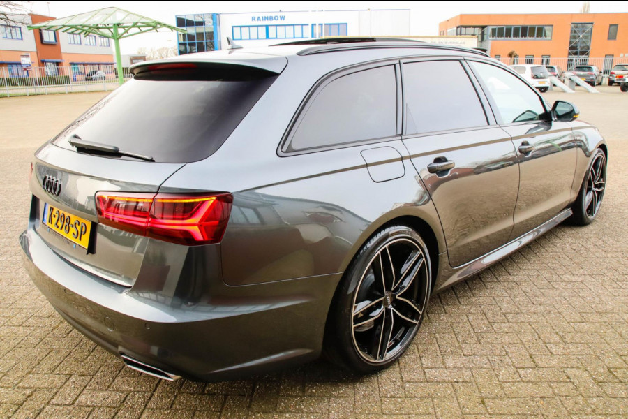 Audi A6 Avant 1.8 TFSI ultra Sport S-Line Automaat 190pk! 2e Eig|DLR|Panoramadak|Lederen sportstoelen|LED Matrix|ACC|HUD|Black|20