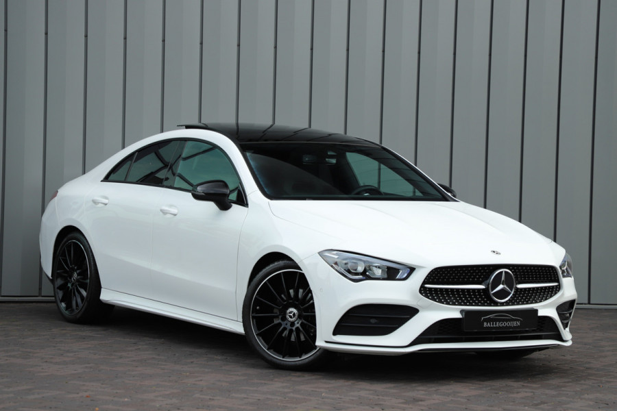 Mercedes-Benz CLA-Klasse 200 AMG Aut7 Sfeerverlichting Panoramadak Stoelverw. 19" Led 2022.