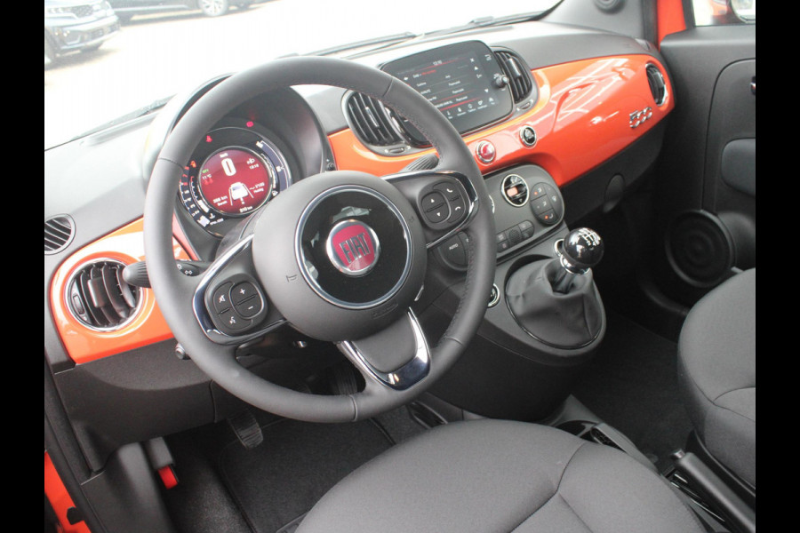 Fiat 500 Hybrid | Clima | Navi | Cruise | 15" | Chrome pakket | Apple Carplay