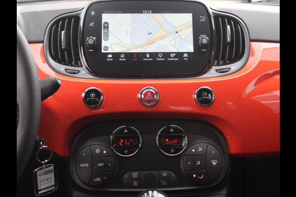Fiat 500 Hybrid | Clima | Navi | Cruise | 15" | Chrome pakket | Apple Carplay