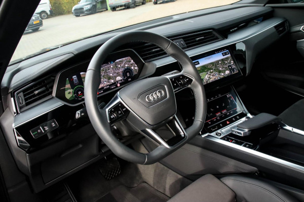 Audi e-tron 50 Quattro S Edition Pro Line S S-Line Competition 313pk! INCL BTW|1e|DLR|Virtual Cockpit|Luchtvering|360|Black|22inch