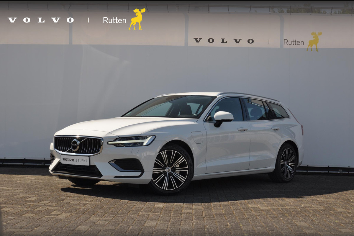 Volvo V60 T6 340PK Automaat Recharge AWD Inscription / Adaptieve cruise/ BLIS/ Adaptieve koplampen/ Elektrische stoel/ Parkeersensoren met camera/ Elektrische achterklep/ Apple CarPlay/ On call