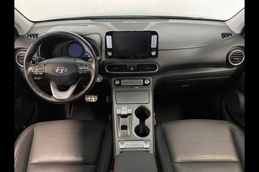 Hyundai Kona EV Premium 64 kWh | leder | navigatie | warmtepomp | stoelverwarming | HUD |