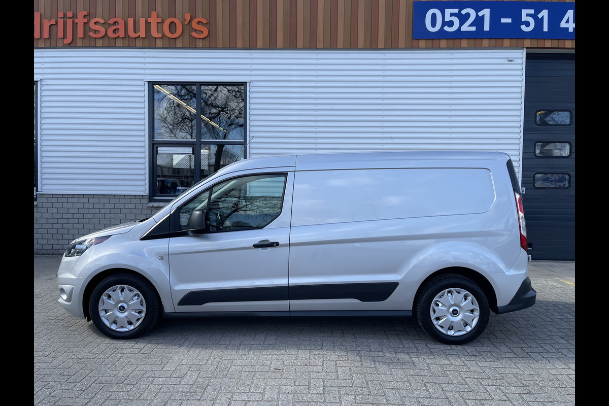 Ford Transit Connect 1.5 TDCI 100pk L2 Trend / vaste prijs rijklaar € 13.950 ex btw / nieuwe koppeling / lease vanaf € 337 / airco / cruise / navi / 3 zits / zilver metallic !