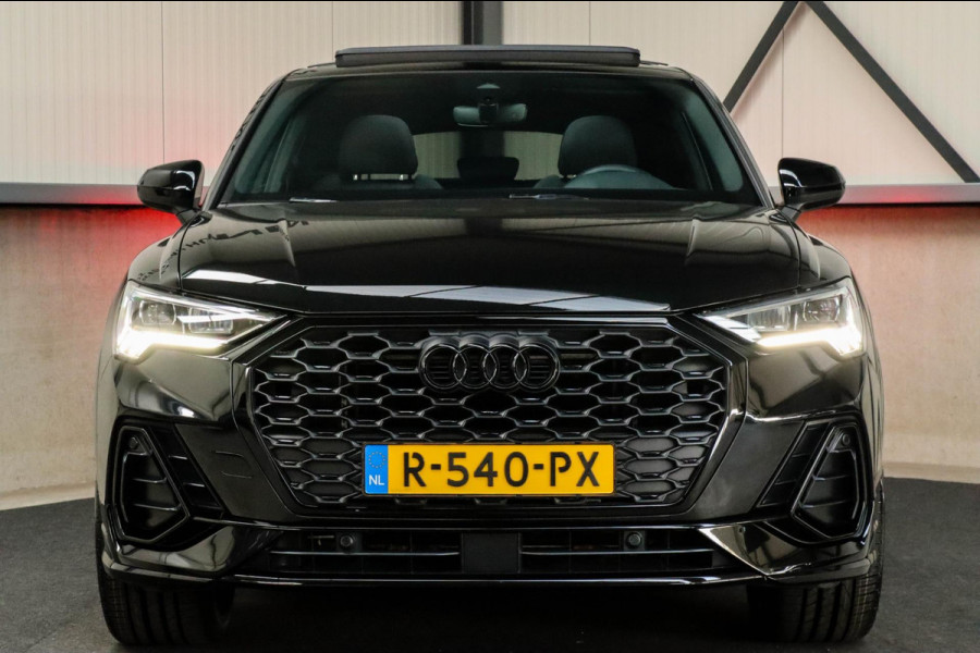 Audi Q3 Sportback 35 TFSI 1.5TFSI S Line Pro Line S 150pk S-Tronic! Panoramadak|Virtual Cockpit|LED Matrix|Leder|ACC|20inch|Black