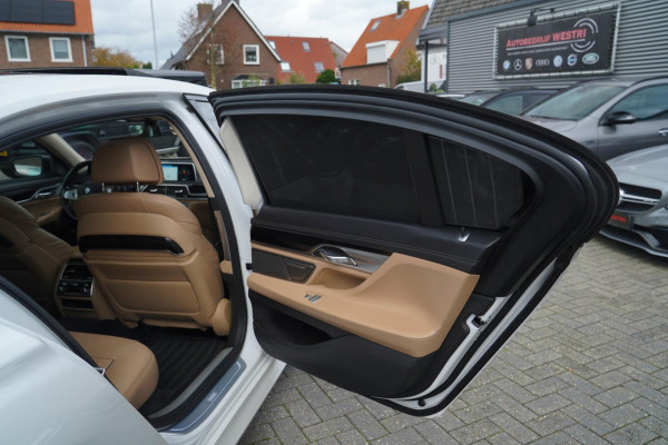 BMW 7 Serie 740Li High Executive | Panorama | Harman/Kardon | Adaptieve cruise | HuD | LED | Parelmoer wit | M-pakket | 20 inch |