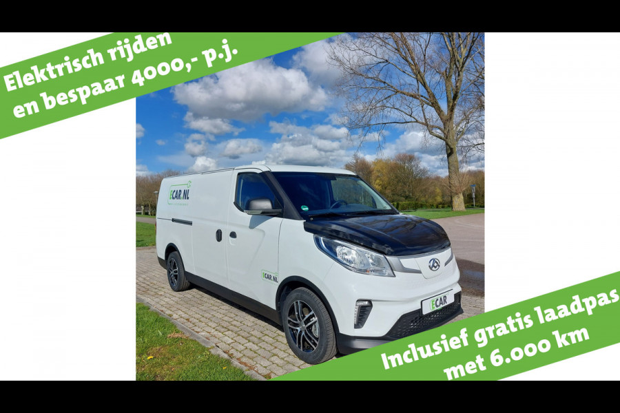 Maxus EDELIVER 3 LWB 50 kWh | 100% Elektrisch | UIT VOORRAAD LEVERBAAR! | Carplay | Camera | 7" Touchscreen | Lease vanaf € 312,- per maand!