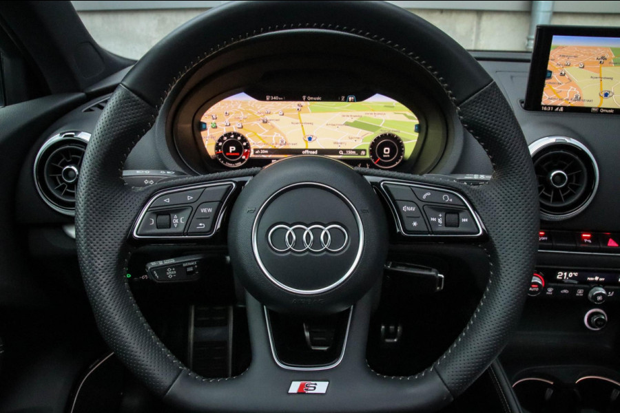 Audi A3 Sportback 2.0TFSI S3 quattro Facelift 310pk S-Tronic! 1e|DLR|Kuipstoelen|Virtual Cockpit|Panoramadak|LED Matrix|B&O|ACC|18