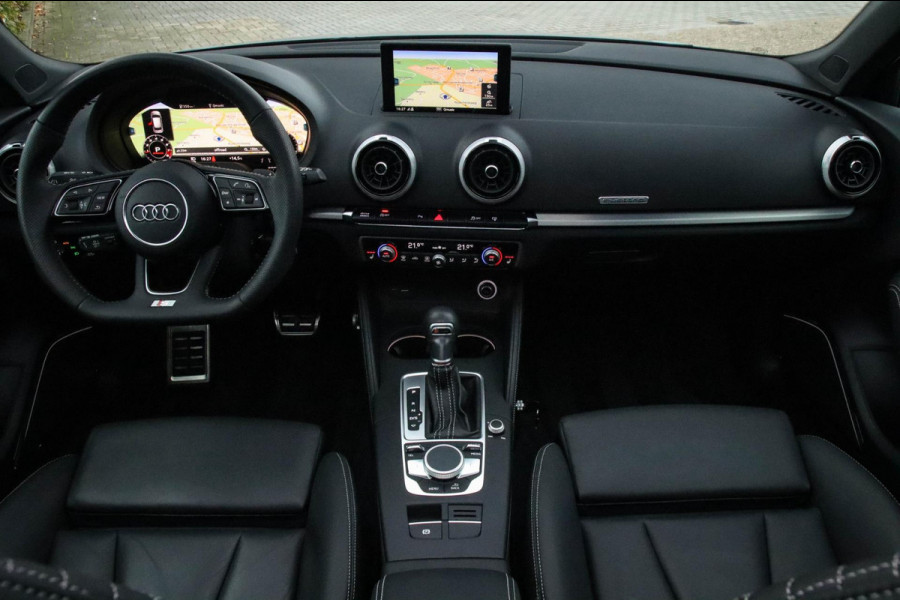 Audi A3 Sportback 2.0TFSI S3 quattro Facelift 310pk S-Tronic! 1e|DLR|Kuipstoelen|Virtual Cockpit|Panoramadak|LED Matrix|B&O|ACC|18