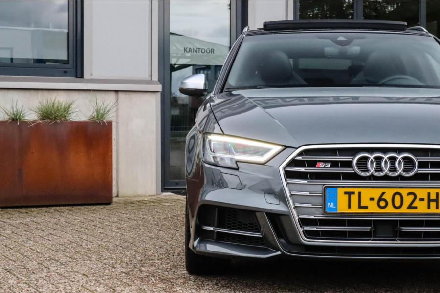 Audi A3 Sportback 2.0TFSI S3 quattro Facelift 310pk S-Tronic! 1e|DLR|Kuipstoelen|Virtual Cockpit|Panoramadak|LED Matrix|B&O|ACC|18