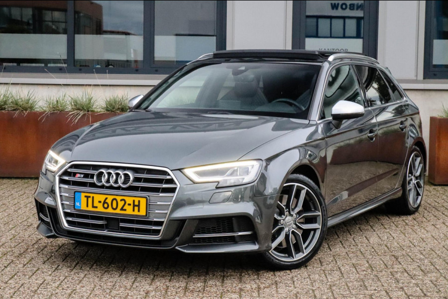 Audi A3 Sportback 2.0TFSI S3 quattro Facelift 310pk S-Tronic! 1e|DLR|Kuipstoelen|Virtual Cockpit|Panoramadak|LED Matrix|B&O|ACC|18