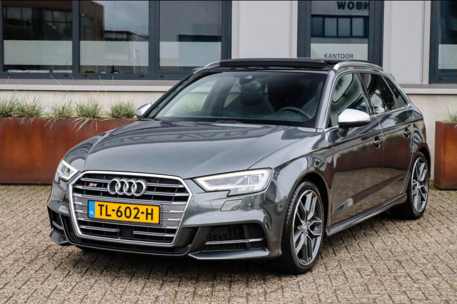 Audi A3 Sportback 2.0TFSI S3 quattro Facelift 310pk S-Tronic! 1e|DLR|Kuipstoelen|Virtual Cockpit|Panoramadak|LED Matrix|B&O|ACC|18