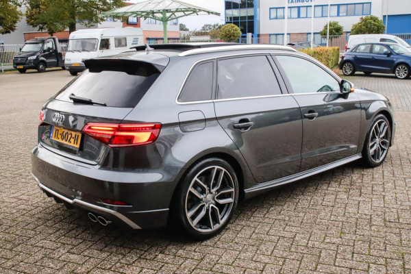 Audi A3 Sportback 2.0TFSI S3 quattro Facelift 310pk S-Tronic! 1e|DLR|Kuipstoelen|Virtual Cockpit|Panoramadak|LED Matrix|B&O|ACC|18