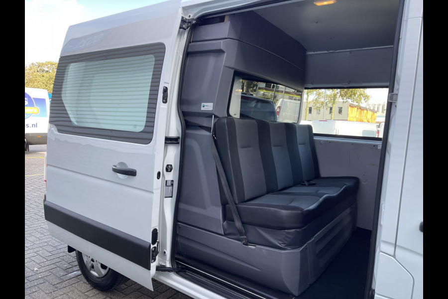 Renault Master T35 2.3 dCi 130pk L2H2 DC 6 persoons / vaste prijs rijklaar € 15.950 ex btw / lease vanaf € 311 / airco / cruise control / navigatie / trekhaak 2500 kg / pdc achter !