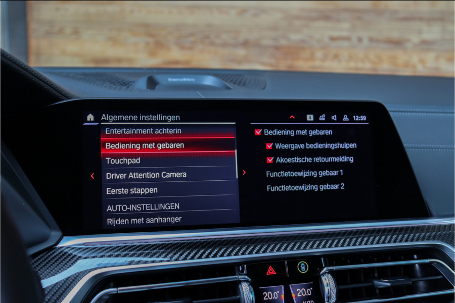 BMW X6M Competition NL AUTO **Bowers & Wilkins/Carbon/Pano.Sky/LCD schermen/E-Trekhaak**