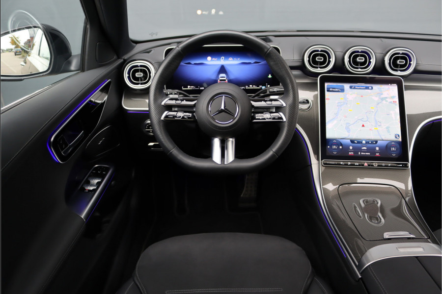Mercedes-Benz C-Klasse Estate 300 e AMG Line Aut9, Hybride, Panoramadak, Trekhaak, Distronic, Surround Camera, Keyless Go, Head-up Display, Advanced Sound System, Rijassistentiepakket, Nightpakket, Etc.